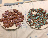 Foto del paso 6 de la receta: Galletas decoradas de chocolate y naranja