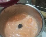 A picture of step 2 of Papaya Shake.
