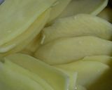 A picture of step 1 of Alu ke pakoray(chicken flavor and spicy).
