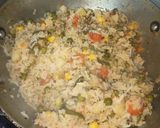 A picture of step 10 of Vegetable Biryani.