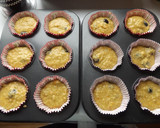 Foto del paso 3 de la receta: Muffins con arándanos a la naranja y cobertura crujiente