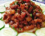 Hình bước làm 7 của món Thịt kho mắm ruốc sả ớt