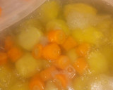A picture of step 2 of Lazy lunch #allstarchallange.