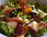 Foto del paso 2 de la receta: Ensalada veraniega de mango, arándanos y pulpo