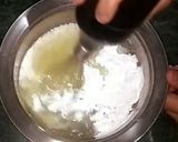 A picture of step 1 of Sooji Cake.