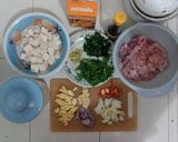 Foto langkah ke 1 dari resep Mun Tahu Ayam.