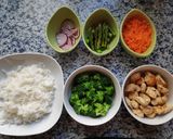 Foto del paso 2 de la receta: Arroz con vegetales y pollo