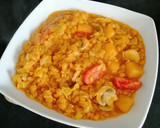 Foto del paso 8 de la receta: Lentejas rojas con verduras