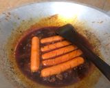 Foto langkah ke 4 dari resep Sosis Bakar Pedas.