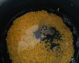 A picture of step 1 of Moongdal with Rice.
