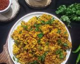 A picture of step 8 of Jowar Flour Khichu OR Sorghum Flour Porridge.