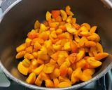 Une image de l'étape 4 de Compote fraîche aux nèfles du Japon, abricots et groseilles.