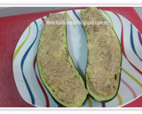 Foto del paso 2 de la receta: Calabacines rellenos de atún