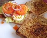 A picture of step 3 of Boiled Egg Sandwich.