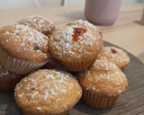Foto del paso 2 de la receta: Magdalenas rellenas 🍓🍫