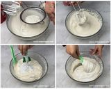 Foto langkah ke 3 dari resep Resep Rainbow Cake Kukus 4 Telur.