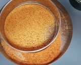 A picture of step 2 of Peanut powder chutney.