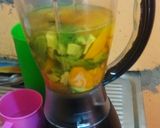 A picture of step 3 of Mango,ovacoado juice# author marathon #.