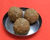 A picture of step 3 of ચુરમાના લાડુ(laduu recipe in Gujarati).