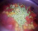 A picture of step 10 of ALU gajar matar meithe,.