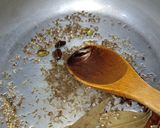 A picture of step 4 of Sindhi Mutton Biryani.