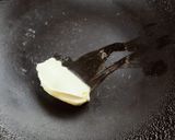 A picture of step 1 of Coconut ladoo.