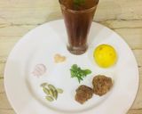 A picture of step 1 of Jaggery cool drink.