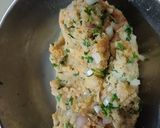 A picture of step 2 of Shallow fried veg Poha kabab.
