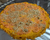 Foto del paso 5 de la receta: Pizza vegana con masa de boniato y zanahoria🥕