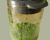 A picture of step 3 of Basil Pesto with Penne Rigata Pasta.