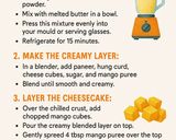 A picture of step 19 of Sunshine Bliss-No-Bake Mango Cheesecake.