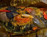 Foto langkah ke 6 dari resep Pepes ikan mas.