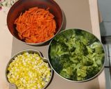 Foto langkah ke 4 dari resep Salad Sayur Bumbu Kacang.