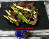 蔥爆牛肉的食譜步驟4照片
