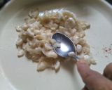 A picture of step 1 of Banana paratha.