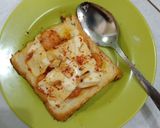 Foto langkah ke 4 dari resep Roti panggang sosis teplon.