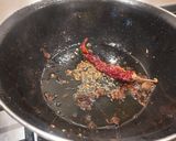A picture of step 2 of Aloo Baingan Methi with Kasundi.