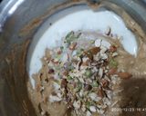 गव्हाचा केक / (Wheat flour,dry fruits cake using jaggery recipe in marathi) रेसिपी स्टेप 5 फोटो 