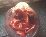 A picture of step 9 of Camarones a la Diabla.