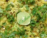 A picture of step 6 of Plain lemon poha upma.