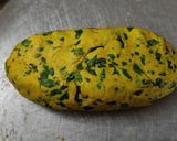 A picture of step 2 of Methi thepla.
