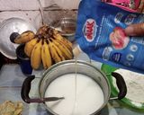 Foto langkah ke 2 dari resep Nagasari khas jawa.