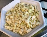 Une image de l'étape 3 de Gratin de céleri branche à la cancoillotte et emmental.