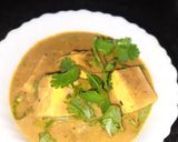 A picture of step 12 of Paneer butter masala.