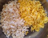 A picture of step 1 of Vegetarian Corn Spring Rolls (Chả giò bắp chay).