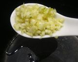 A picture of step 2 of Hot and sour soup.