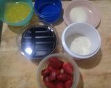 Foto del paso 1 de la receta: Sorbete de vino tinto y fresa