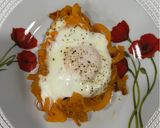 A picture of step 3 of Sweet potatoes nest.