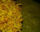 A picture of step 9 of Bundi ki kadhi.