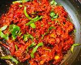 Spicy chilli vorta recipe step 6 photo